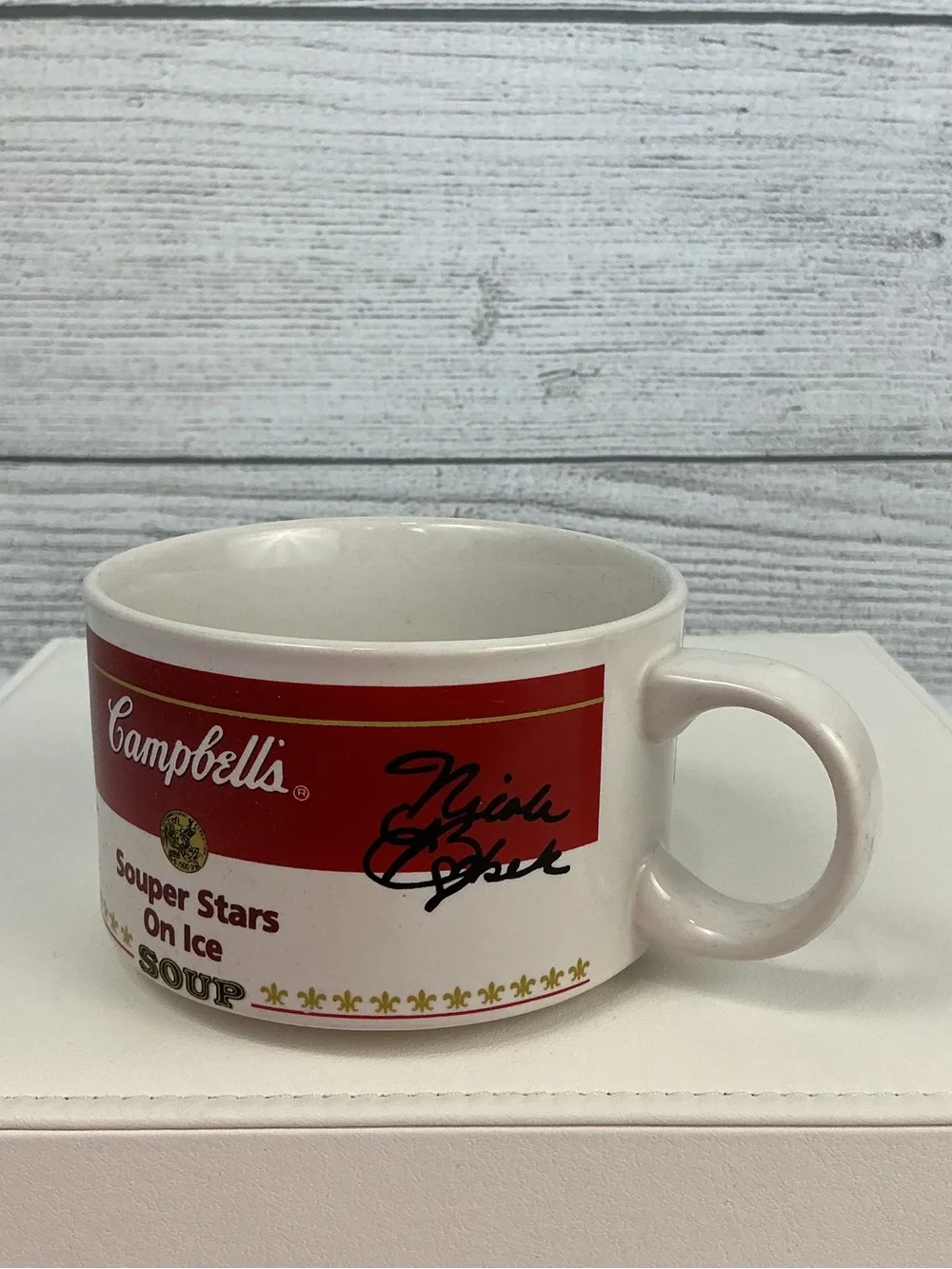 Vintage Campbell's Soup Mugs 1998 Souper Stars On Ice US Figure Skating